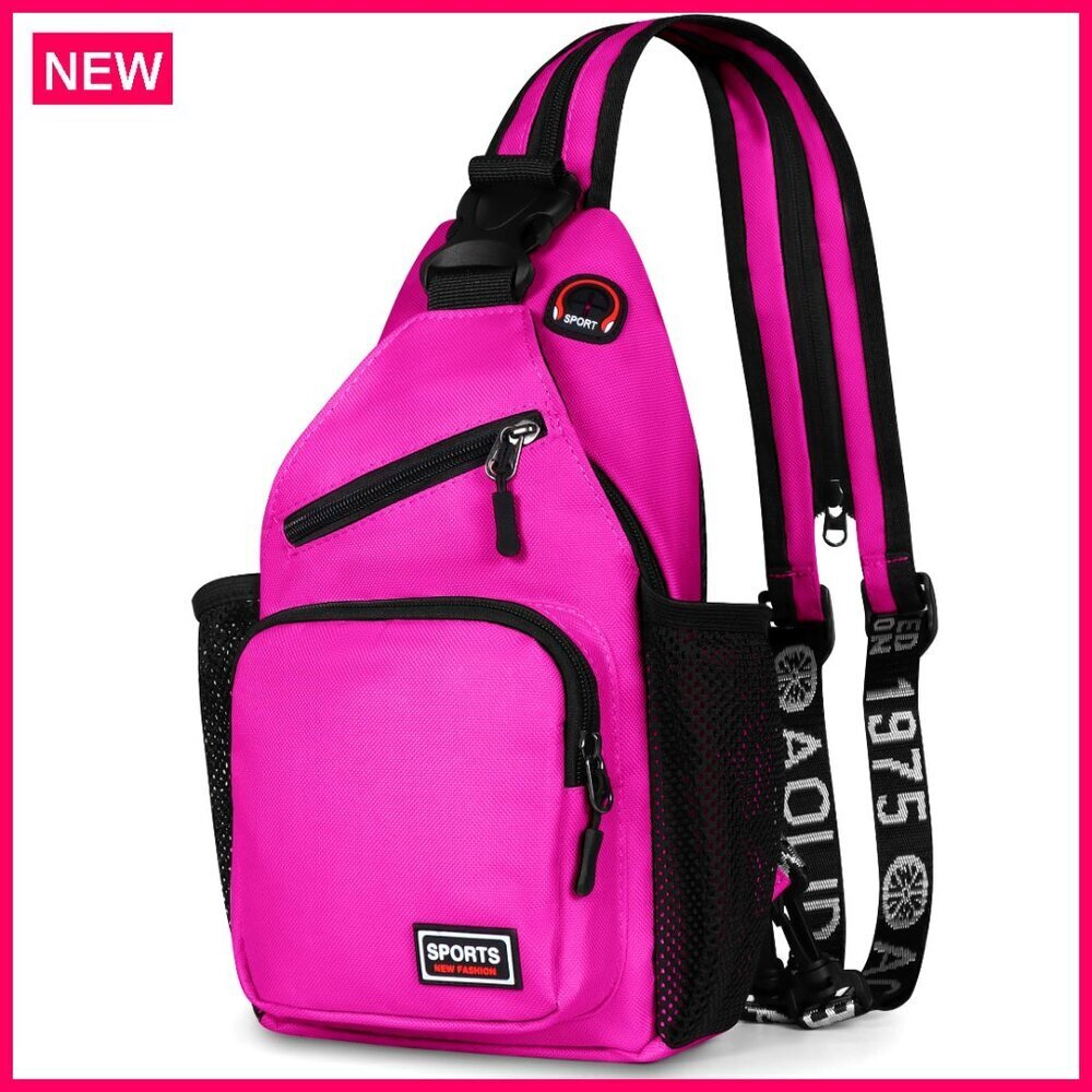 Convertible Sling Backpack Daypack, Waterproof Oxford, 13x7.8x3.5in, Tablet - Picture 1 of 7